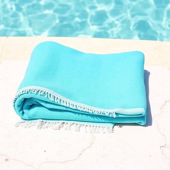 Quick-dry microfiber beach towel