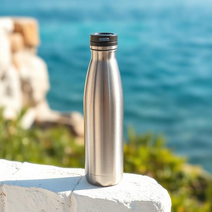 Insulated stainless steel water bottle